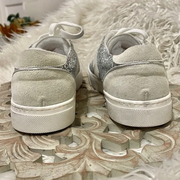 STEVEN Steve Madden Roko Glitter Sneaker Size 10 - Picture 7 of 11